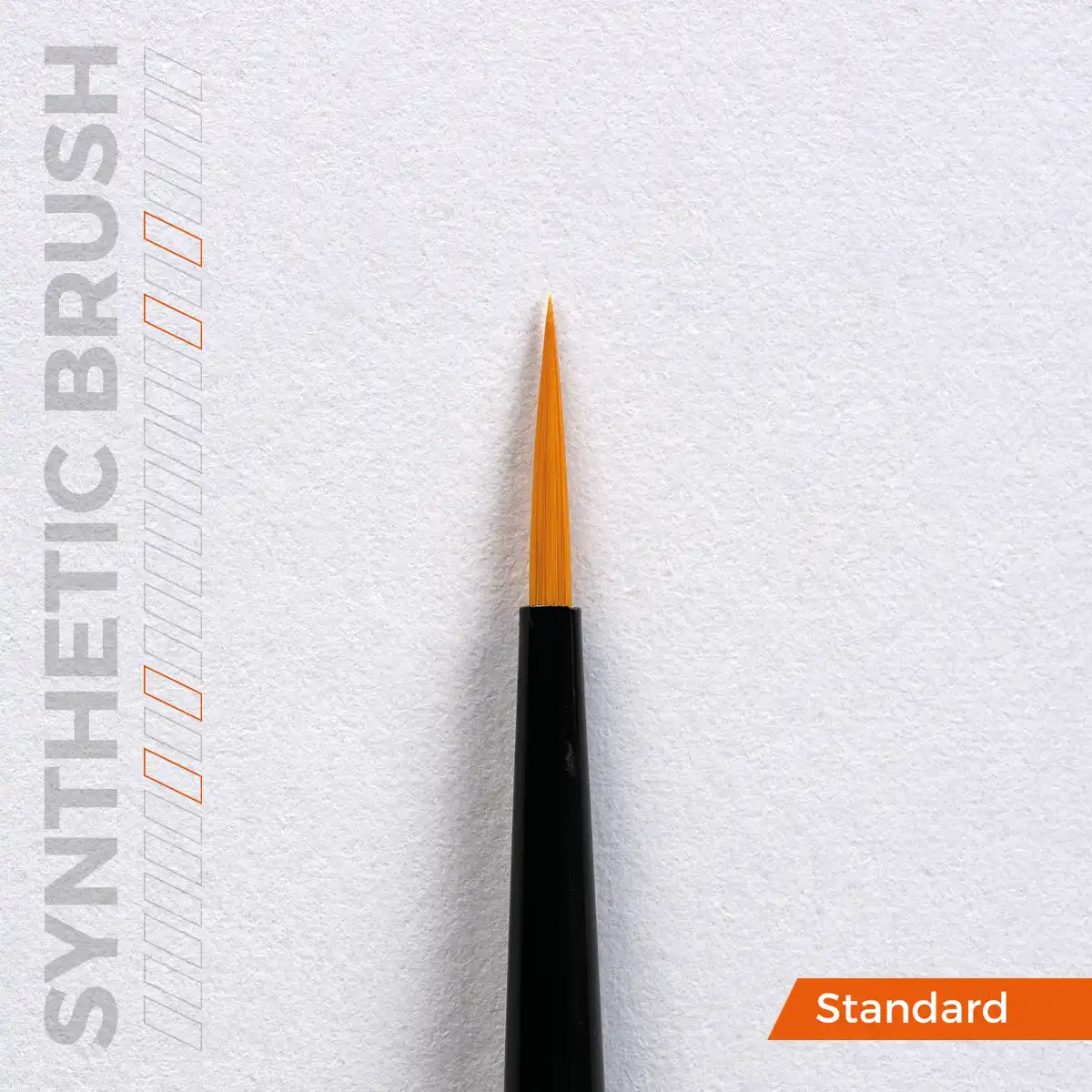 AK Interactive AKB007 No.0 Yuvarlak Uçlu sentetik maket boyama fırçası - Görsel 2