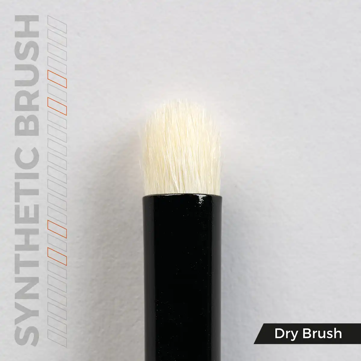 AK Interactive AKB024 No.M Sentetik Dry Brush Fırçası - Görsel 2