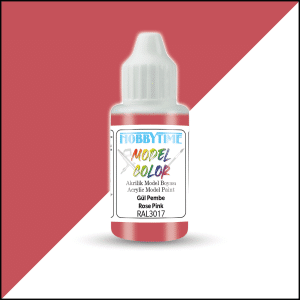 18 ml. RAL3017 Gül Pembe Rose Pink Akrilik Boya