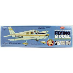 1/20 Cherokee 50cm lazer kesim lastik motorlu balsa uçak kiti