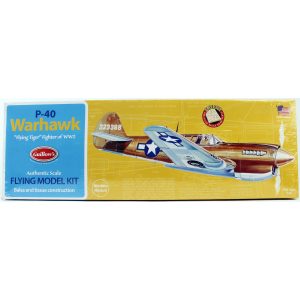 1/30 Warhawk 42cm lazer kesim lastik motorlu balsa uçak kiti
