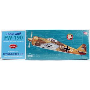 1/30 Focke-Wulf 42cm lazer kesim lastik motorlu balsa uçak kiti