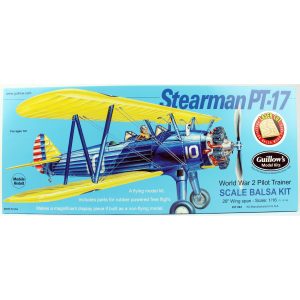 1/16 PT-17 70cm balsa lastik motorlu uçak kiti