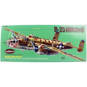 1/32 B25 Mitchell 70cm balsa lastik motorlu uçak kiti