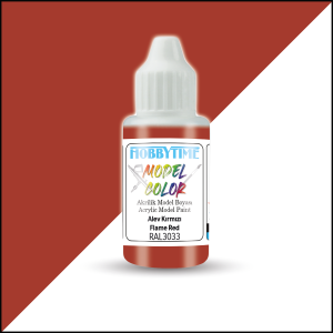 18 ml. RAL3033 Alev Kırmızı Flame Red Akrilik Boya
