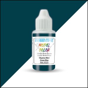 18 ml. RAL5020 Okyanus Mavi Ocean Blue Akrilik Boya
