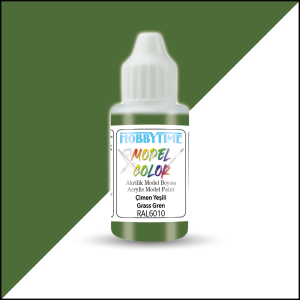 18 ml. RAL6010 Çimen Yeşili Grass Gren Akrilik Boya