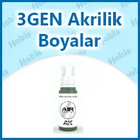 AK 3Gen Akrilik Boyalar