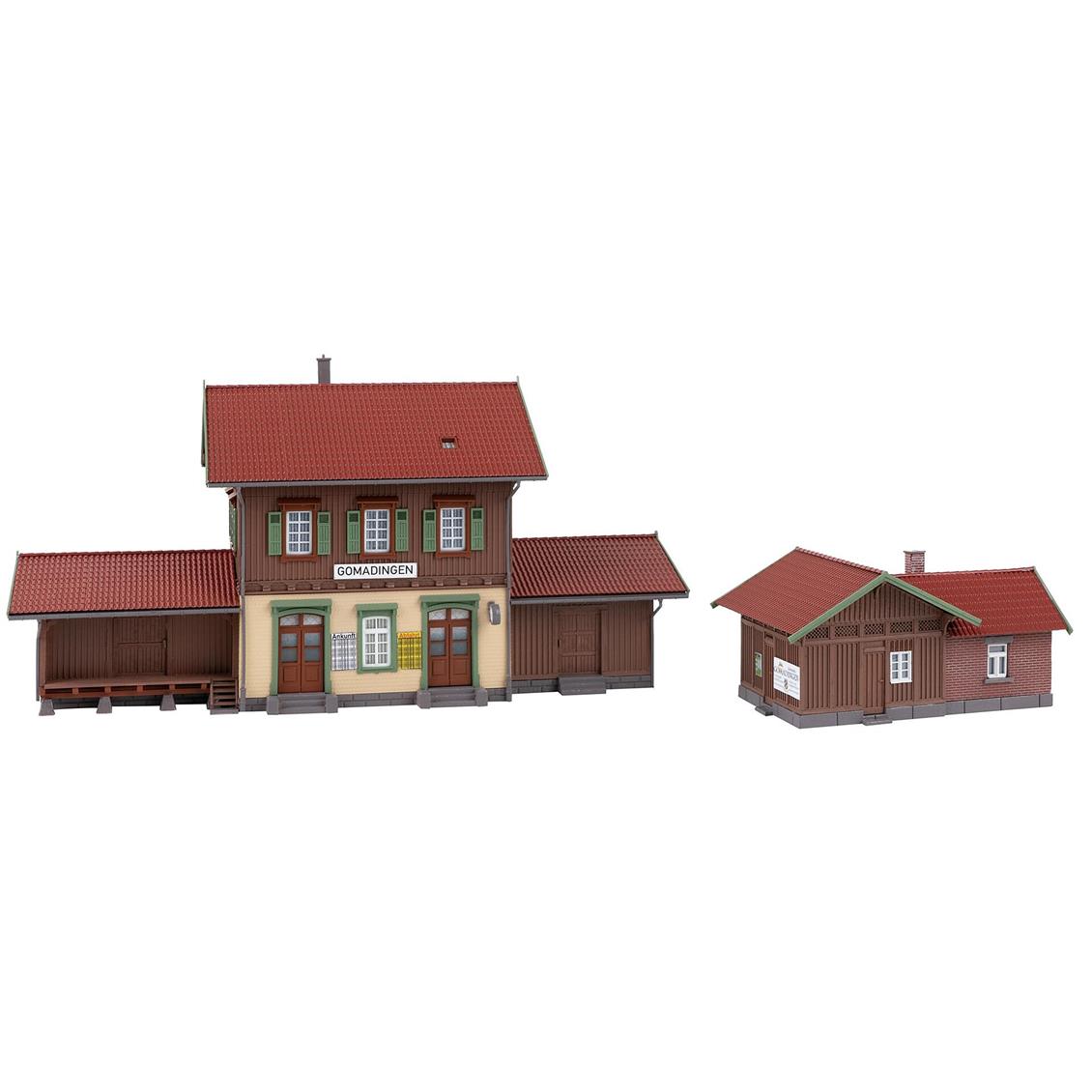 Faller 110146, 1/87 Gomadingen İstasyonu plastik maketi - Görsel 3