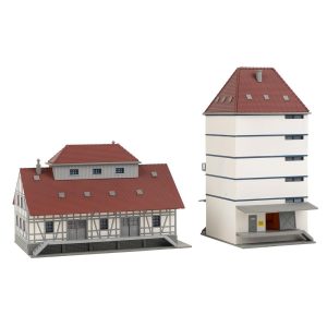 1/160 COOP Aktarma Deposu plastik maketi