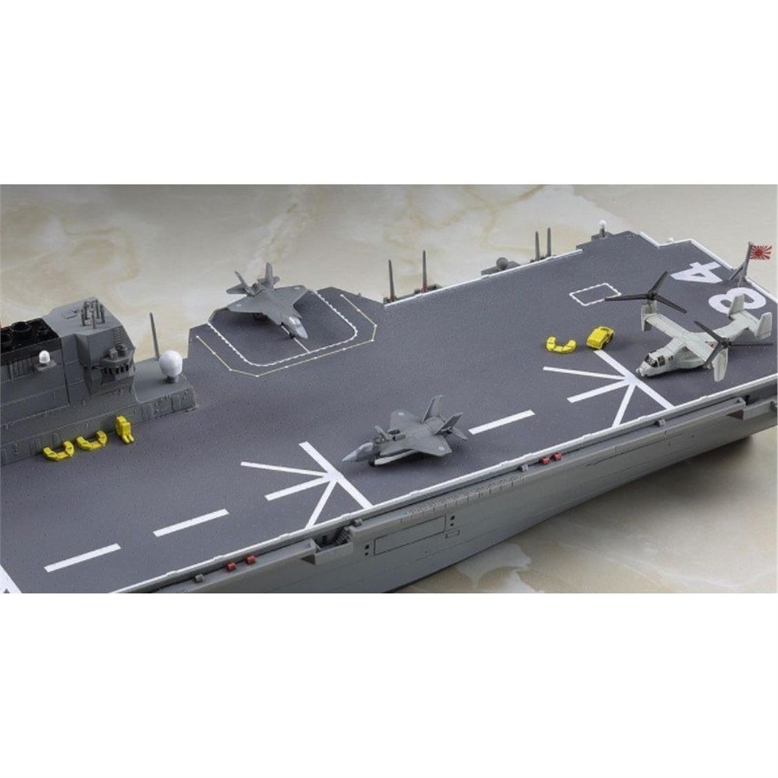 1/700 JMSDF DDH Kaga Helicopter Destroyer plastik maketi