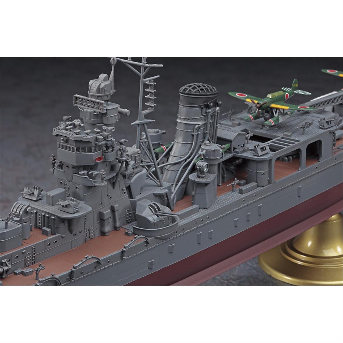 Hasegawa 40109, 1/350 IJN Light Cruiser Yahagi Savaş Gemisi plastik maketi - Görsel 3