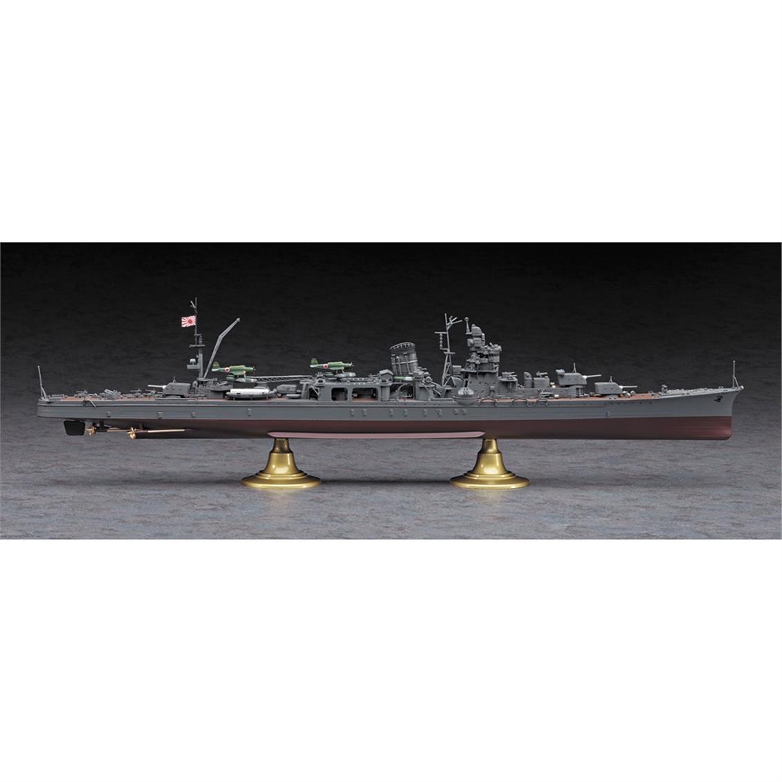 1/350 IJN Light Cruiser Yahagi Savaş Gemisi plastik maketi