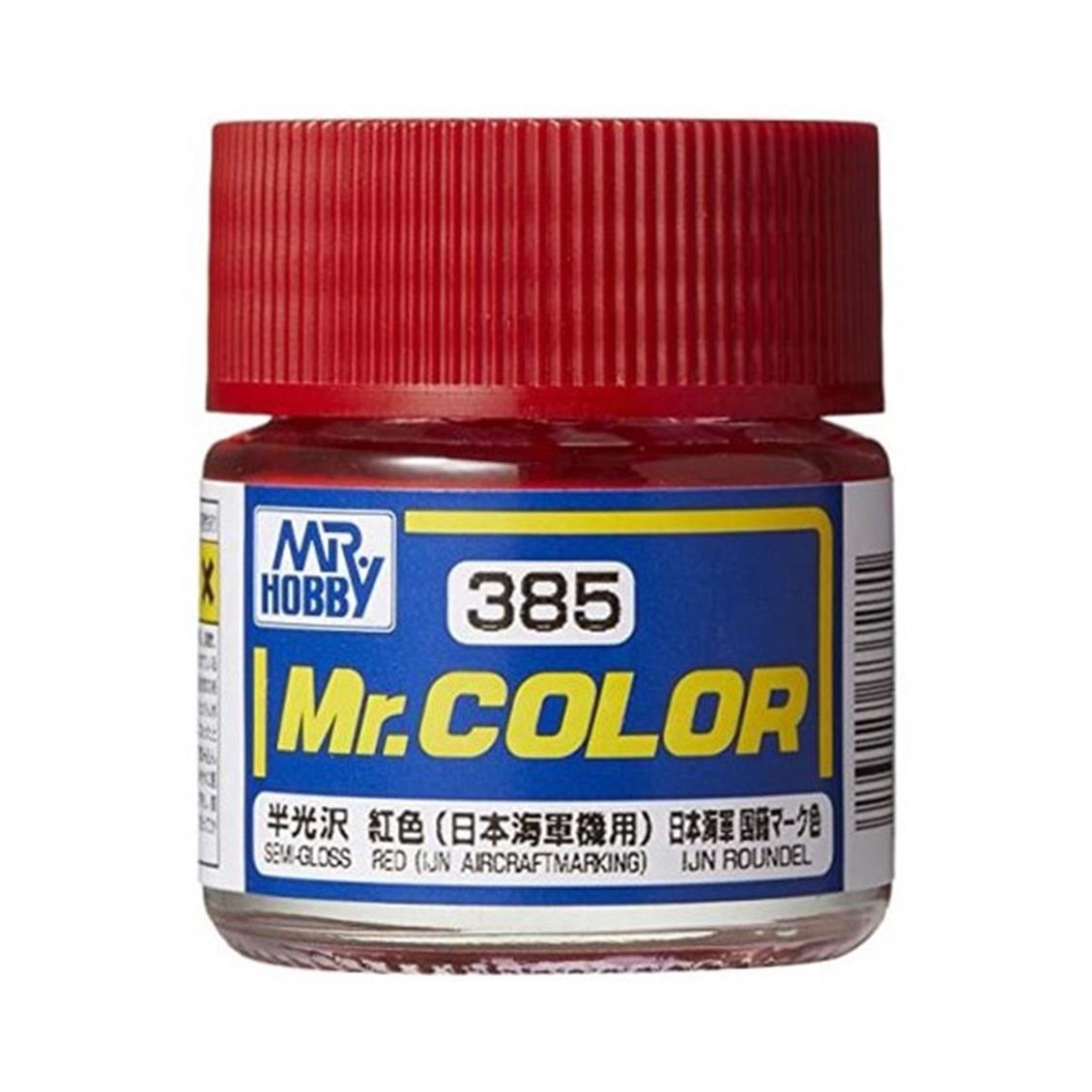 Mr.HobbyC-385 10 ml. Red Mr.Color Maket Boyası