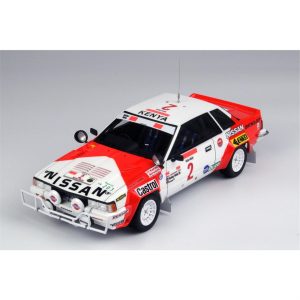 1/24 Nissan 240 RS BS110 1984 Safari Rally araba maketi
