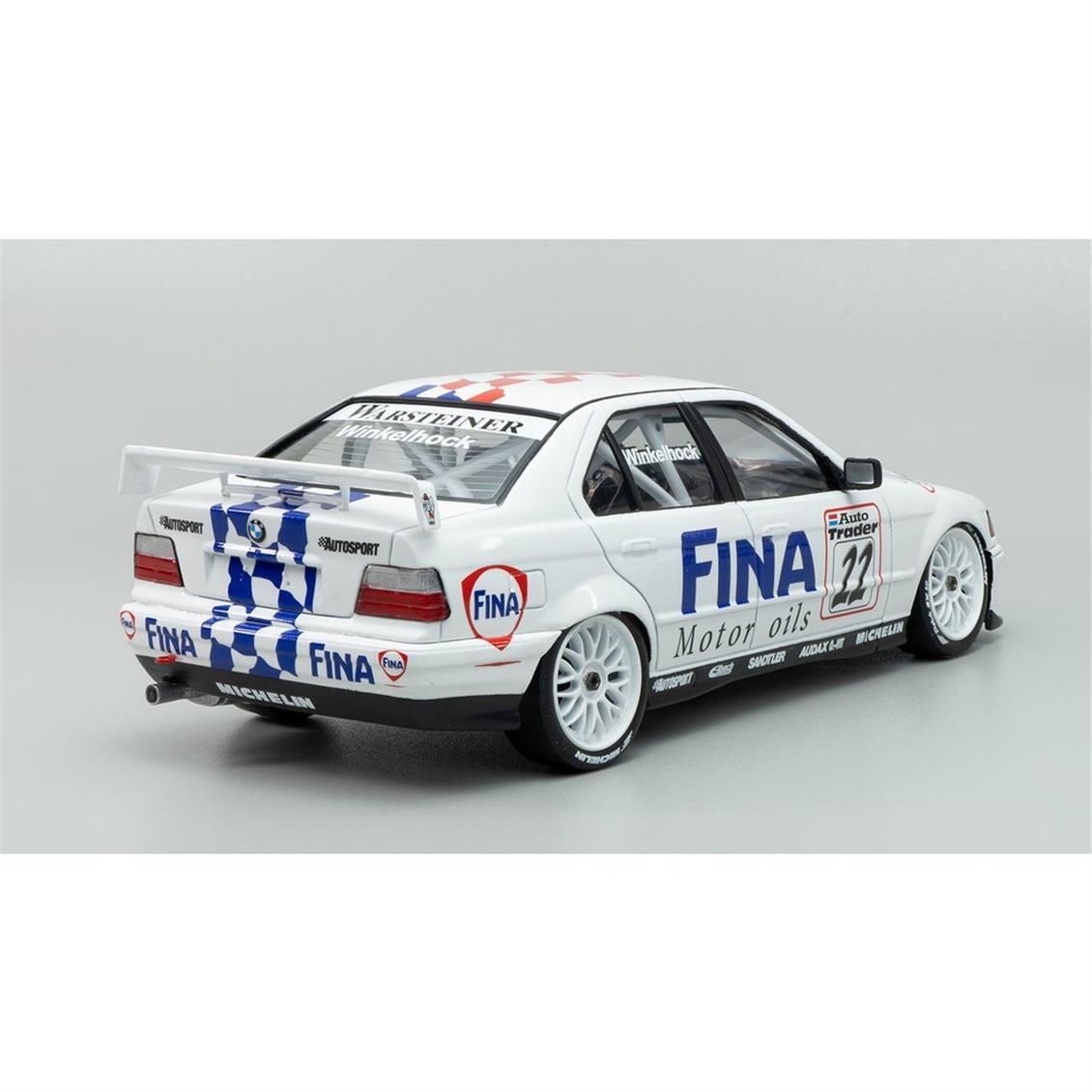 Nunu BX24045, 1/24 Bmw 320i E36 BTCC Brands Hatch 1996 araba maketi - Görsel 3