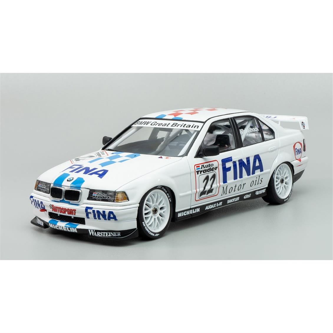 1/24 Bmw 320i E36 BTCC Brands Hatch 1996 araba maketi