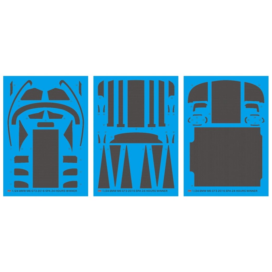 1/24 Detay Seti for Bmw M6 GT3 Winner of The 2016 24 Hours of Spa Detay Kiti