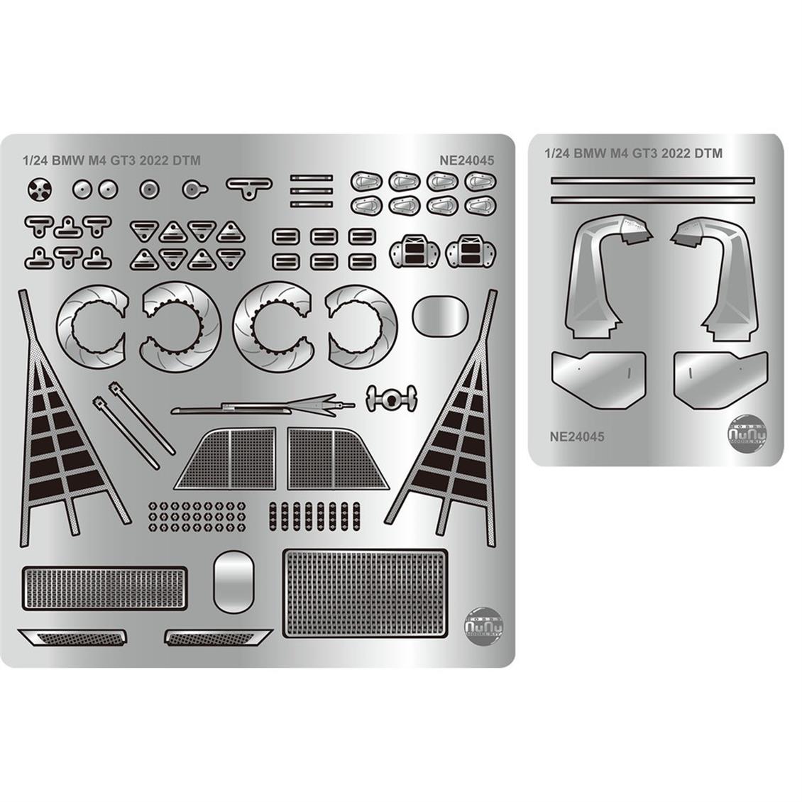 1/24 Detay Seti for Bmw M4 GT3 2022 DTM Model Detay Kiti