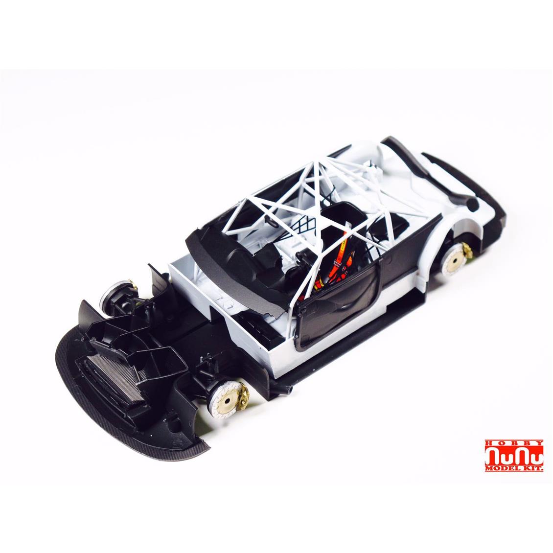 Nunu PN24001, 1/24 Bmw M6 GT3 2016 24 Hours of Spa araba maketi - Görsel 4