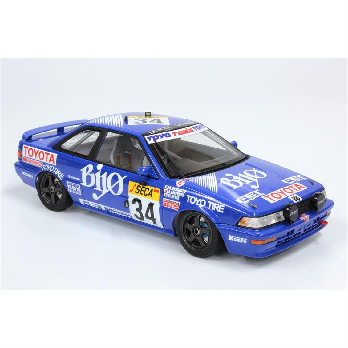 1/24 Toyota Corolla Levin AE92 1989 SPA 24 Hours araba maketi