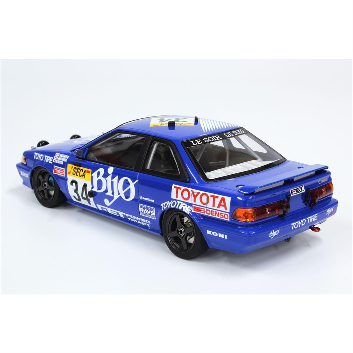 Nunu PN24016, 1/24 Toyota Corolla Levin AE92 1989 SPA 24 Hours araba maketi - Görsel 3
