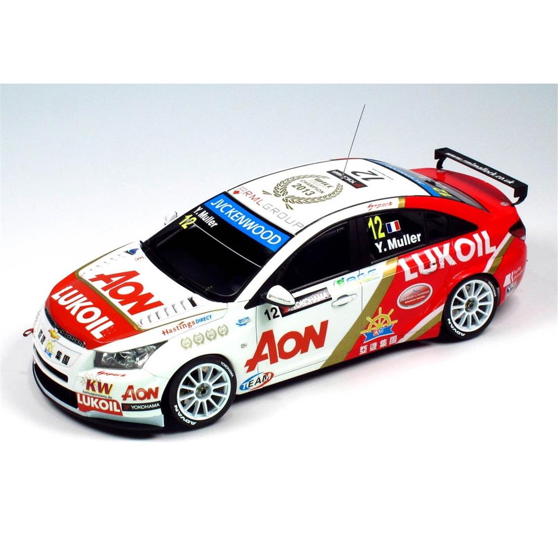 Nunu PN24022, 1/24 Chevrolet Cruze 1.6T 2013 WTCC araba maketi - Görsel 3