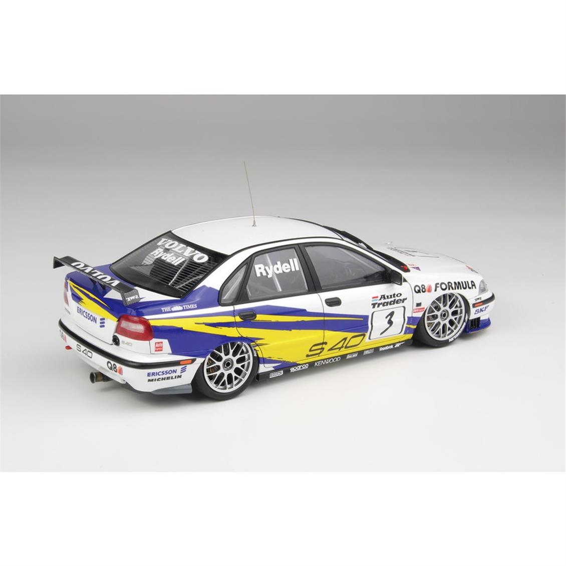 Nunu PN24034, 1/24 Volvo S40 1997 BTCC Brands Hatach araba maketi - Görsel 3