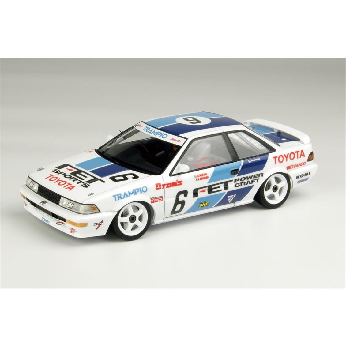 1/24 Toyota Corolla Levin AE92 1989 JTC Sugo araba maketi