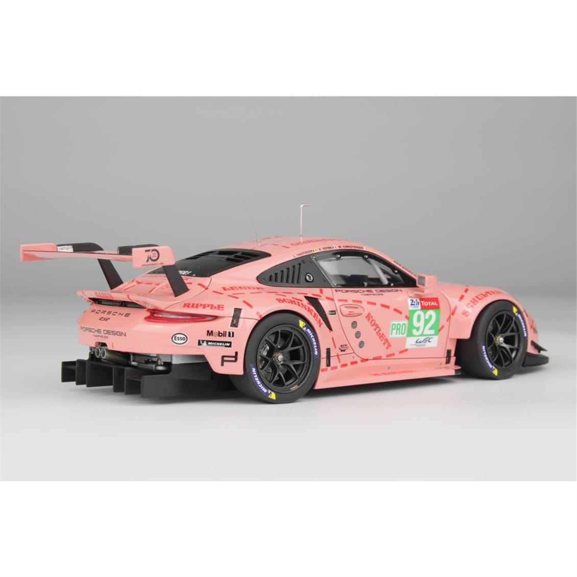 Nunu PN24040, 1/24 Porsche 911 RSR 2018 LM GTE Class araba maketi - Görsel 3