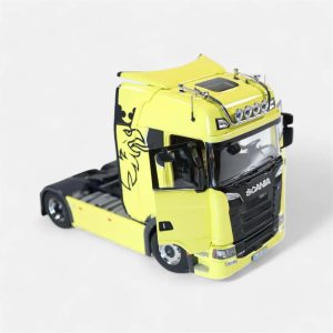 1/18 sarı diecast Scania V8 730S Çekici