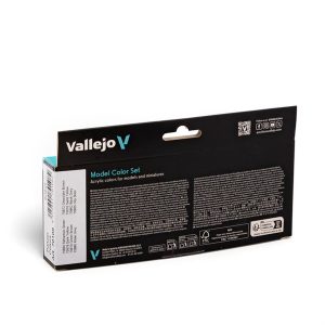 8x18 ml. Panzer Colors Model Color Boya Seti