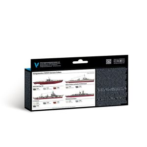 8x18 ml. WWII Alman Donanma Kriegsmarine Model Air Boya Seti