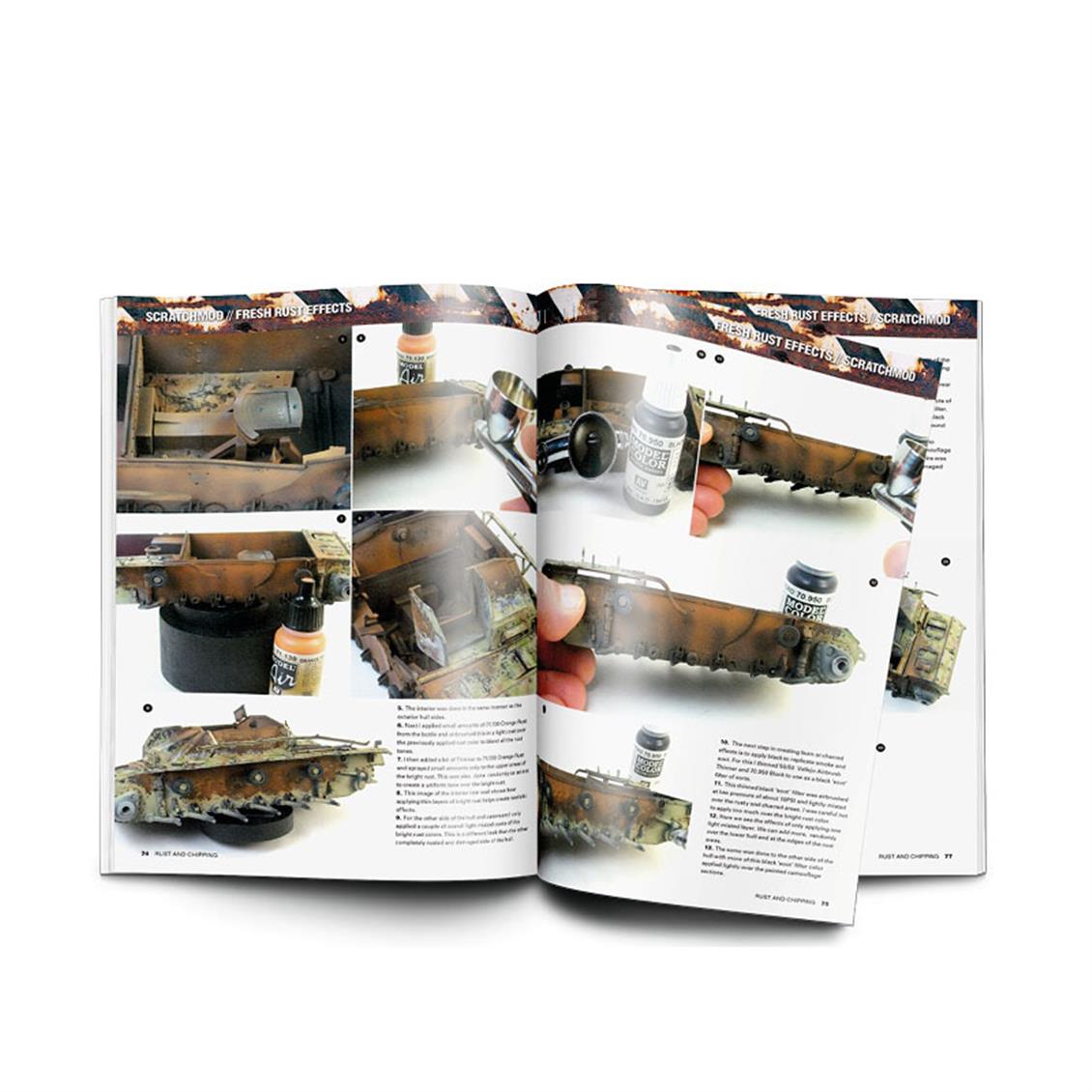 Vallejo 75011, Rust & Chipping 96 Sayfa İngilizce Kitap - Görsel 3