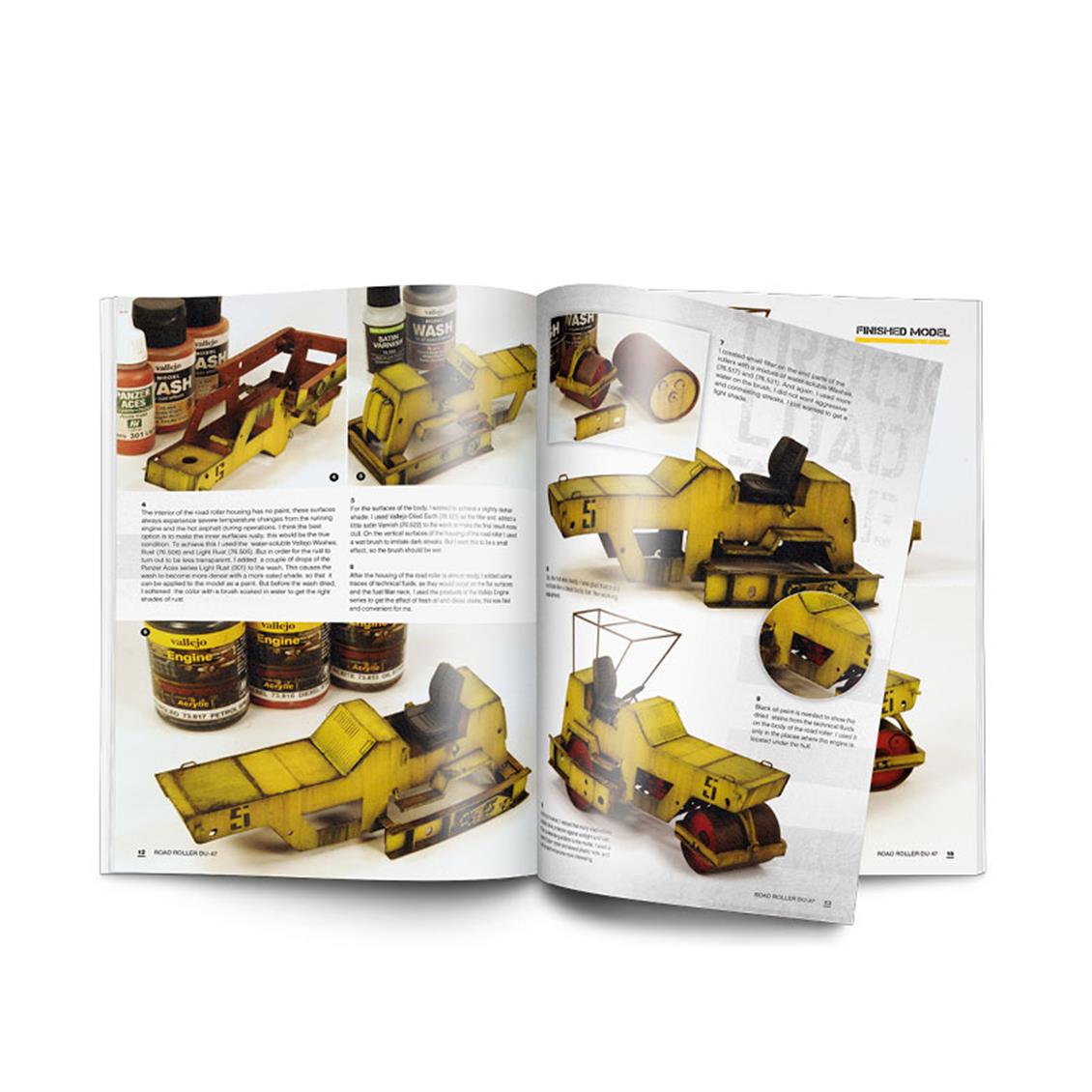 Vallejo 75012, Civil Vehicles by Eugene Tur 116 Sayfa İngilizce Kitap - Görsel 3