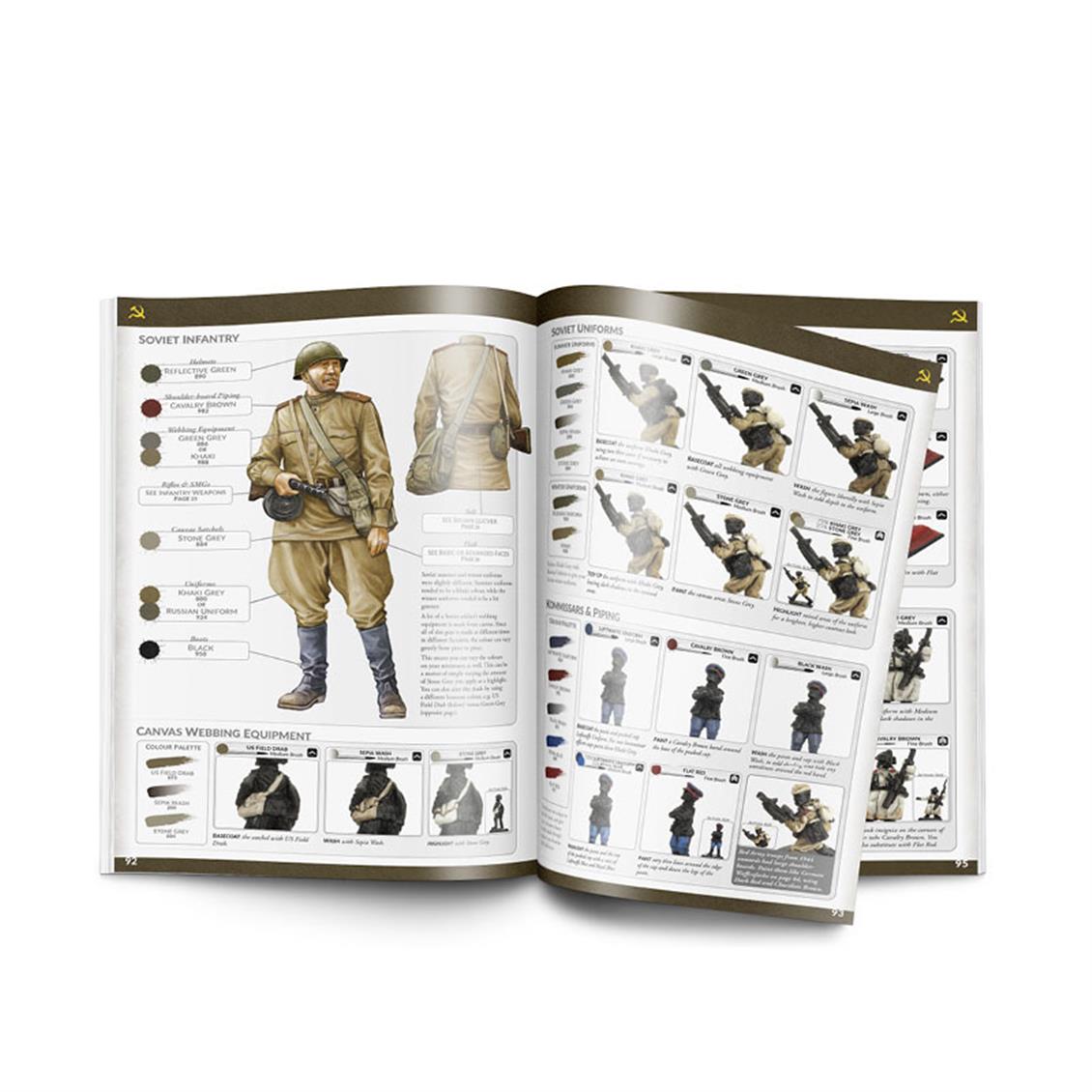 Vallejo 75013, Colours of War Painting WWII & WWIII miniatures 140 Sayfa İngilizce Kitap - Görsel 4