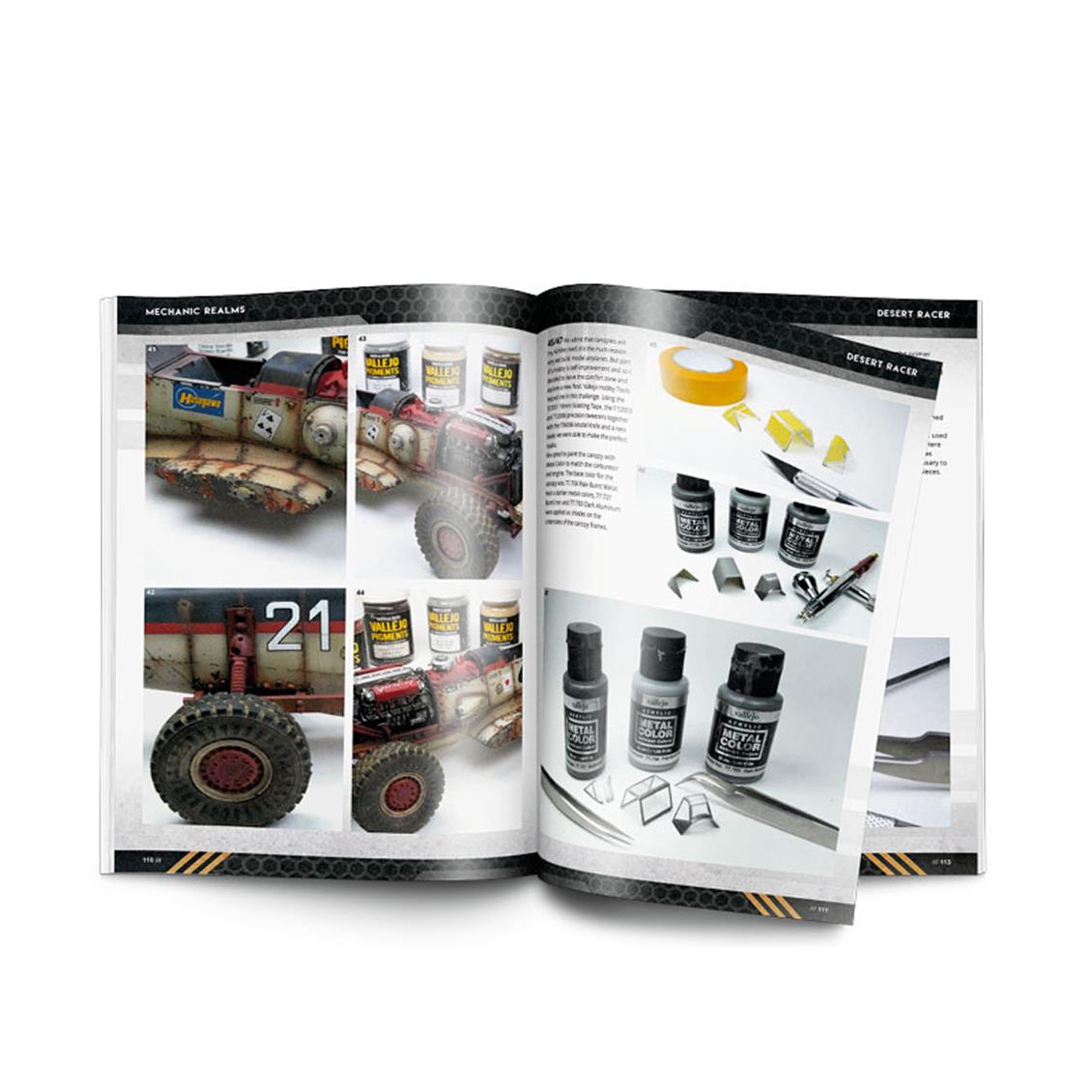 Vallejo 75018, Mechanic Realms 116 Sayfa İngilizce Kitap - Görsel 4