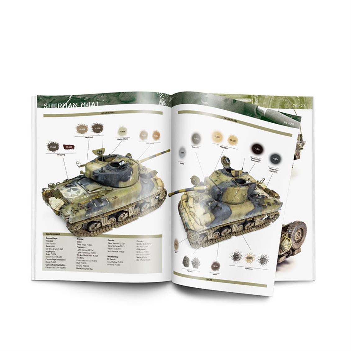 Vallejo 75019, WWII US ARMY in Europe and the Pacific 128 Sayfa İngilizce Kitap - Görsel 4