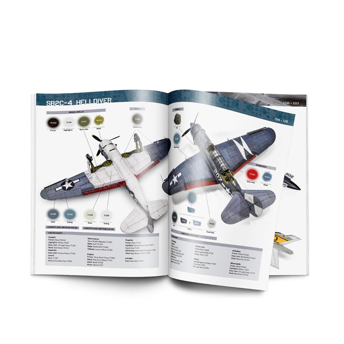 Vallejo 75024, WWII US NAVY Colors 112 Sayfa İngilizce Kitap - Görsel 4