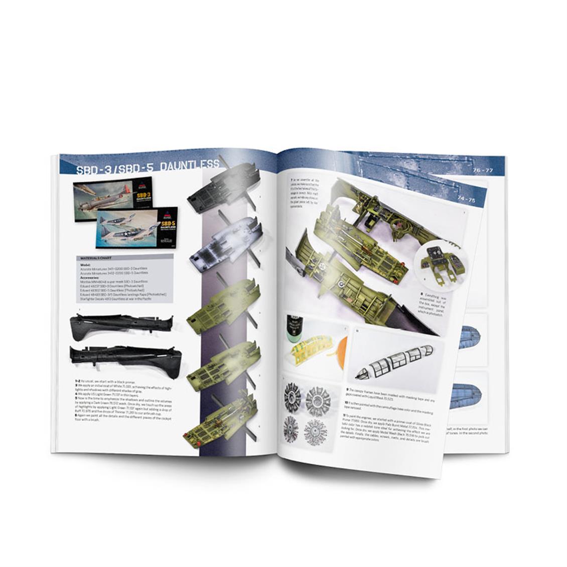 Vallejo 75024, WWII US NAVY Colors 112 Sayfa İngilizce Kitap - Görsel 3