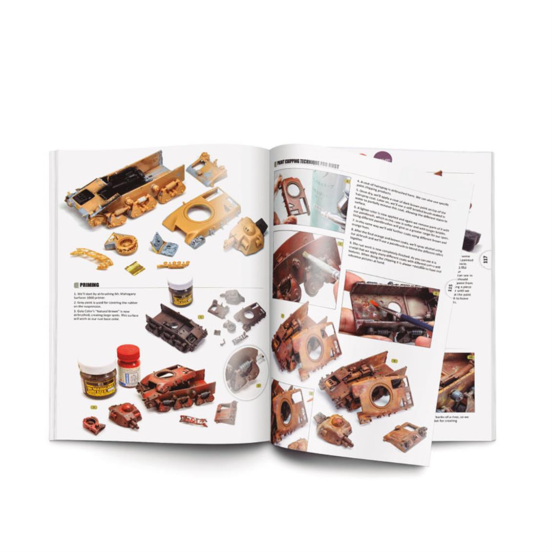 Vallejo 75030, Diorama Project 1.1 AFV at War 120 Sayfa İngilizce Kitap - Görsel 4