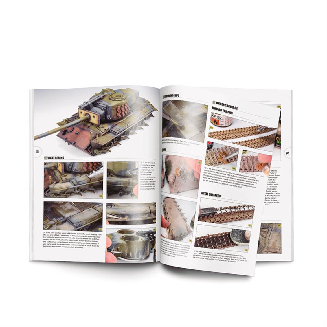 Vallejo 75030, Diorama Project 1.1 AFV at War 120 Sayfa İngilizce Kitap - Görsel 3