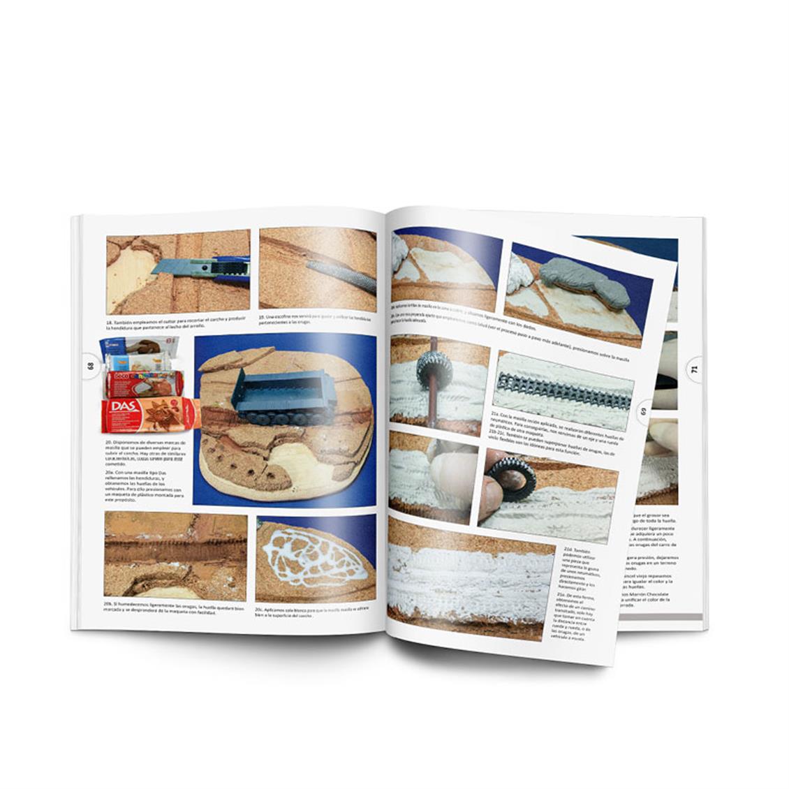 Vallejo 75049, Diorama Project 1.3 Scenary & Diorama 120 Sayfa İngilizce Kitap - Görsel 4