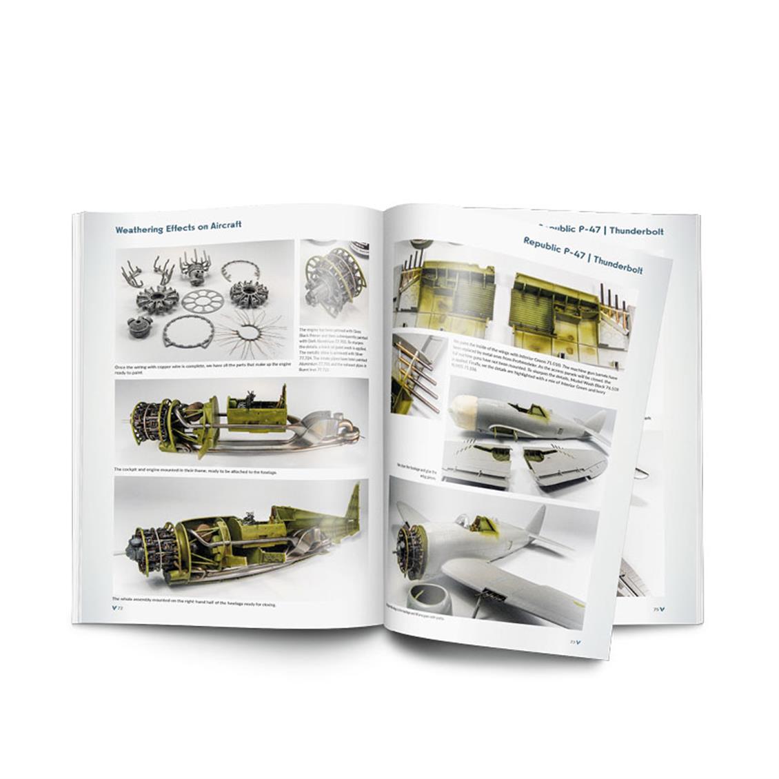 Vallejo 75056, Weathering Effects on Aircraft 160 Sayfa İngilizce Kitap - Görsel 3