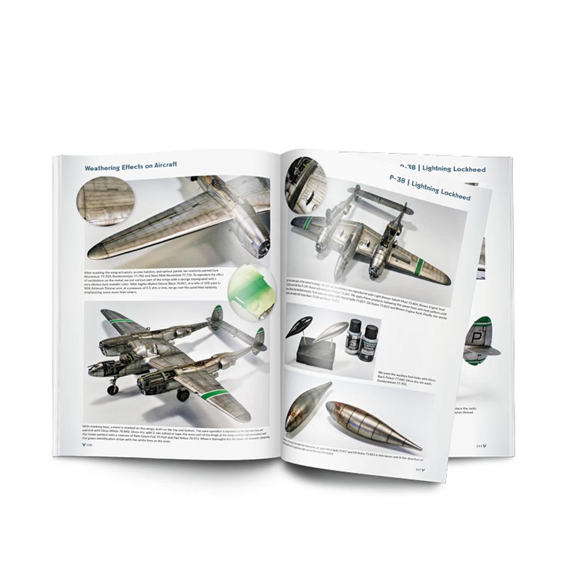 Vallejo 75056, Weathering Effects on Aircraft 160 Sayfa İngilizce Kitap - Görsel 4