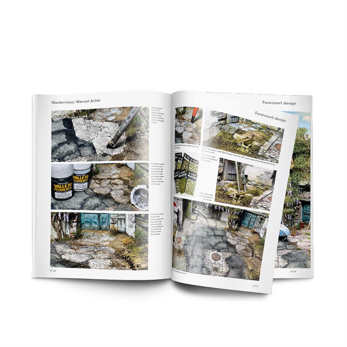 Vallejo 75065, Diorama by Marcel Ackle 160 Sayfa İngilizce Kitap - Görsel 4