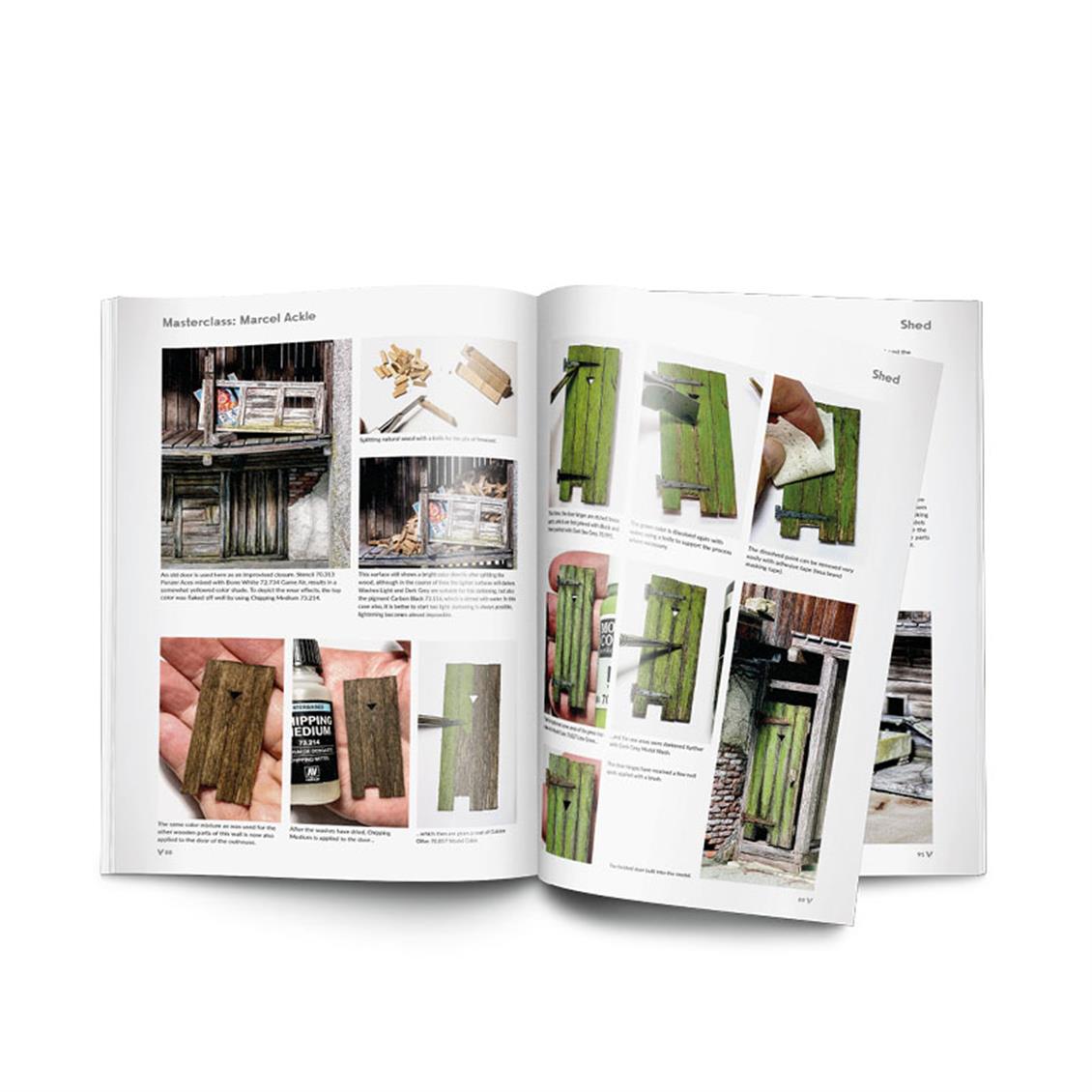 Vallejo 75065, Diorama by Marcel Ackle 160 Sayfa İngilizce Kitap - Görsel 3