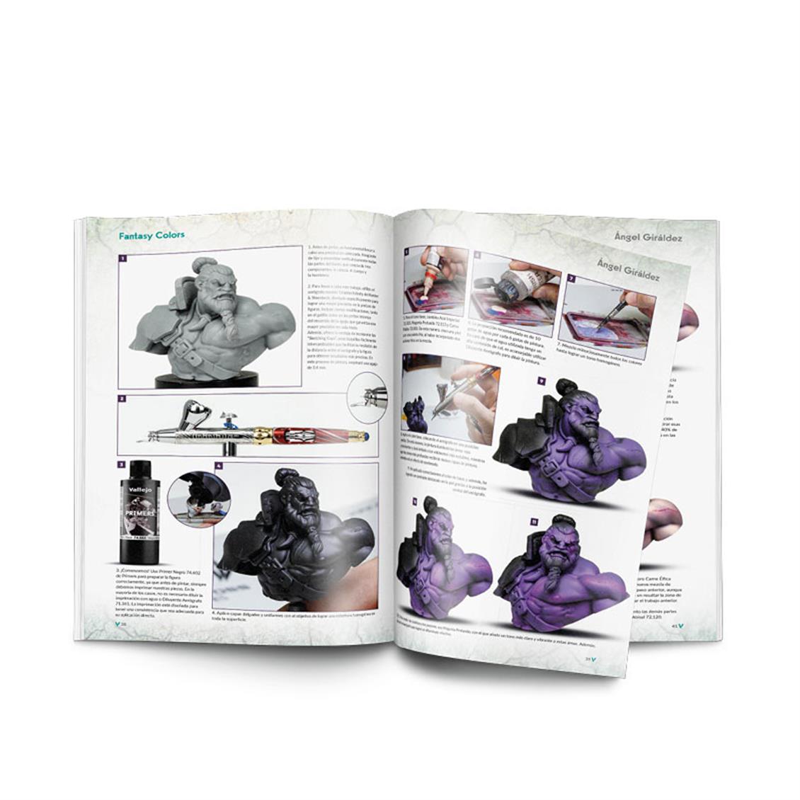Vallejo 75069, Fantasy Colors İngilizceModelcilik Kitabı - Görsel 4