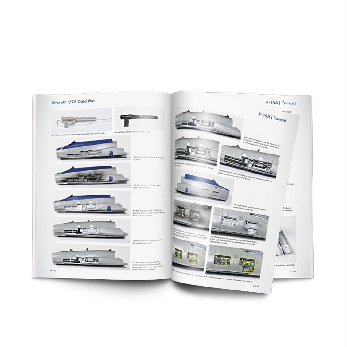 Vallejo 75071, Aircraft 1/72 Cold War 136 Sayfa İngilizce Kitap - Görsel 4