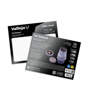 4x32 ml. Jet Exhaust Metal Color Boya Seti